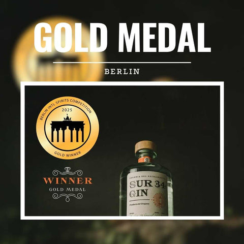 Another Milestone: Sur 34 Gin Wins Gold in Berlin