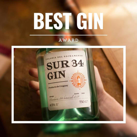 Sur 34 Recognized as the Best Gin in the World