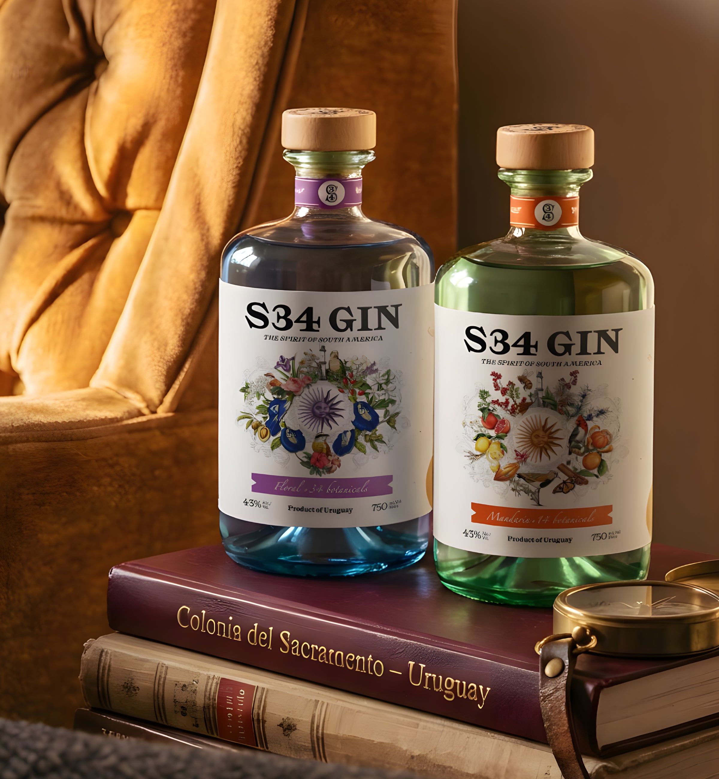 A challenging Contemporary Gin