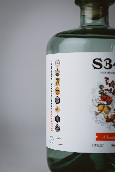 S34 Gin Artesanal Premium 750 mL