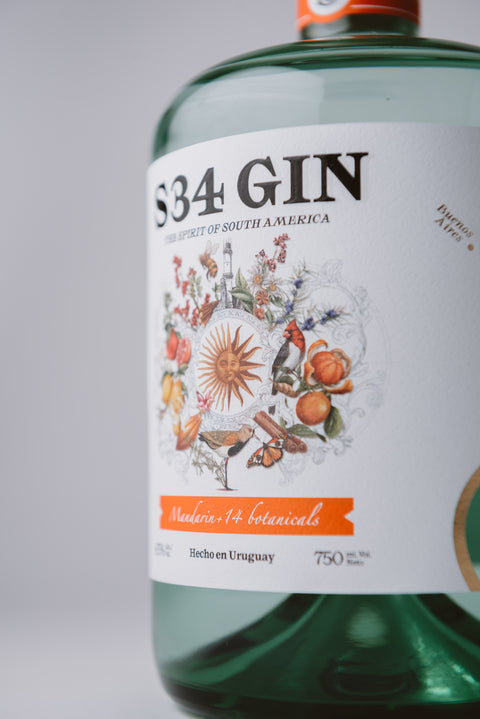 S34 Gin Artesanal Premium 750 mL