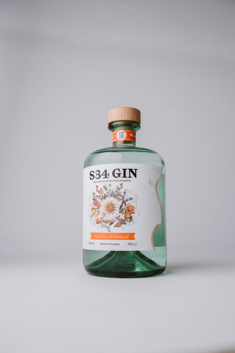 S34 Gin Artesanal Premium 750 mL